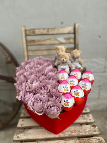 KUTUDA KİNDER JOY LİLA İTHAL GÜL