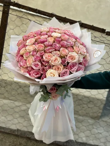 PEMBE İTHAL GÜL 